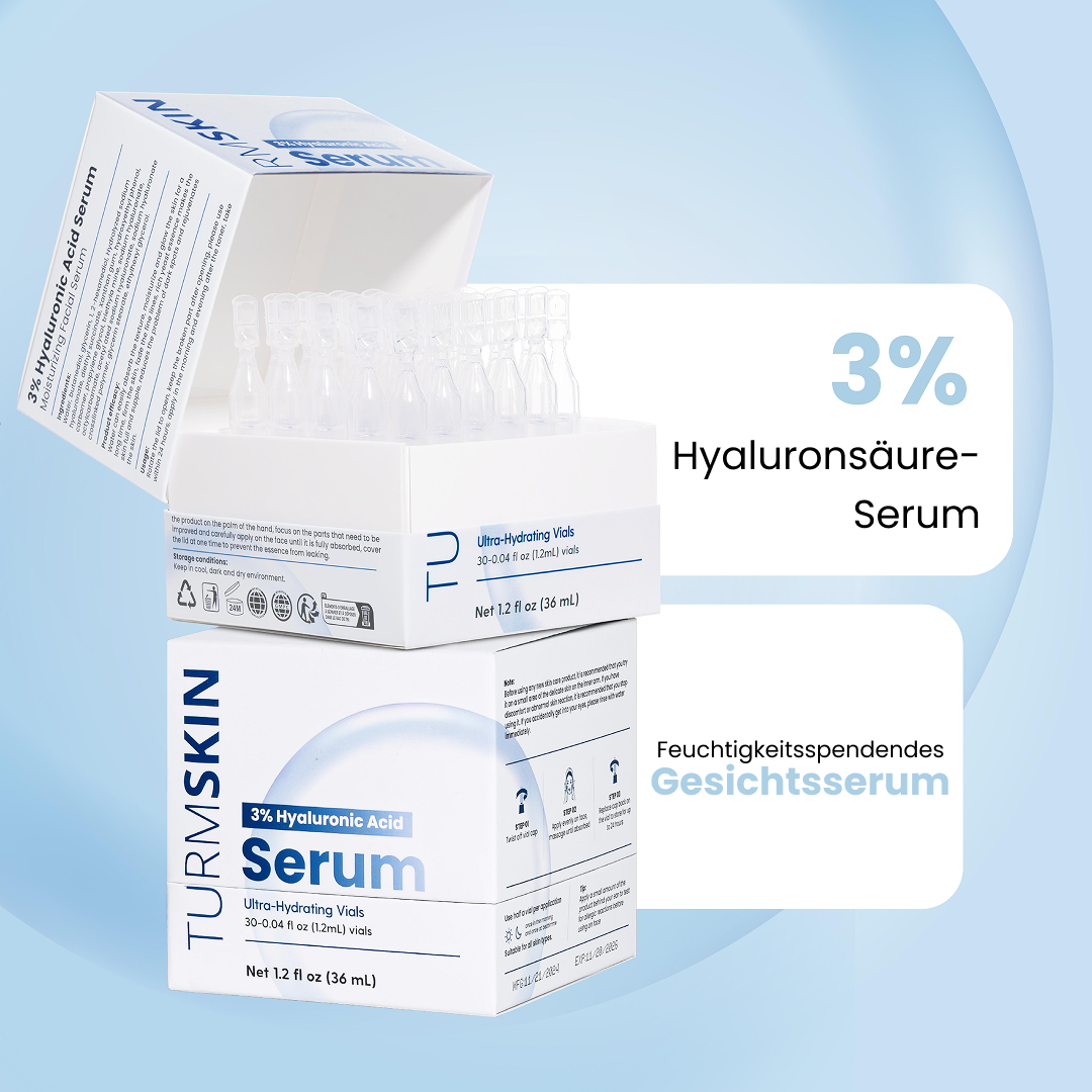 3% Hyaluronsäure Ultra-Feuchtigkeitsserum von TurmSkin