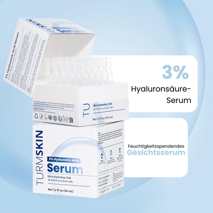 3% Hyaluronsäure Ultra-Feuchtigkeitsserum von TurmSkin