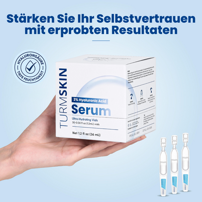 3% Hyaluronsäure Ultra-Feuchtigkeitsserum von TurmSkin